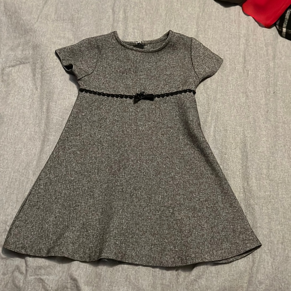 Toddlers formal dress with overcoat